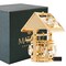 Matashi 24K Gold Plated Crystal Studded Wishing Well Ornament Home Decorative Tabletop Showpiece Gift for Christmas